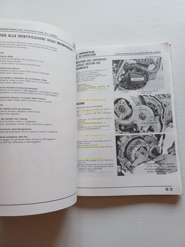 HONDA XL 125 R - XL 200 R 1984-85 manuale …