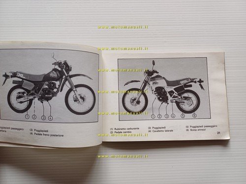 Honda XL 125 R2- XL 125 R-PD avv. elettr. 1984-85 …