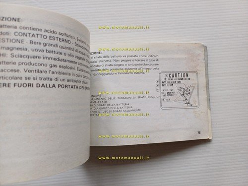 Honda XL 125 R2- XL 125 R-PD avv. elettr. 1984-85 …