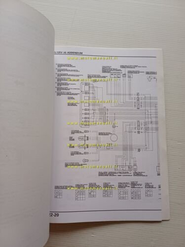 Honda XL 125 V VARIANTI 2003-4 manuale officina ITALIANO originale