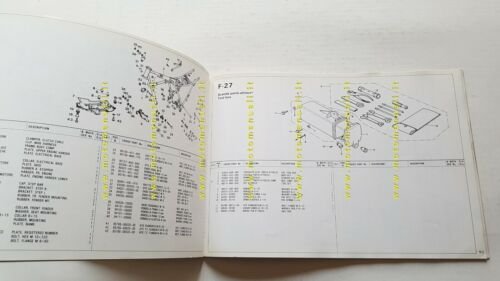 HONDA XL 200 1983 catalogo ricambi ORIGINALE spare parts catalogue
