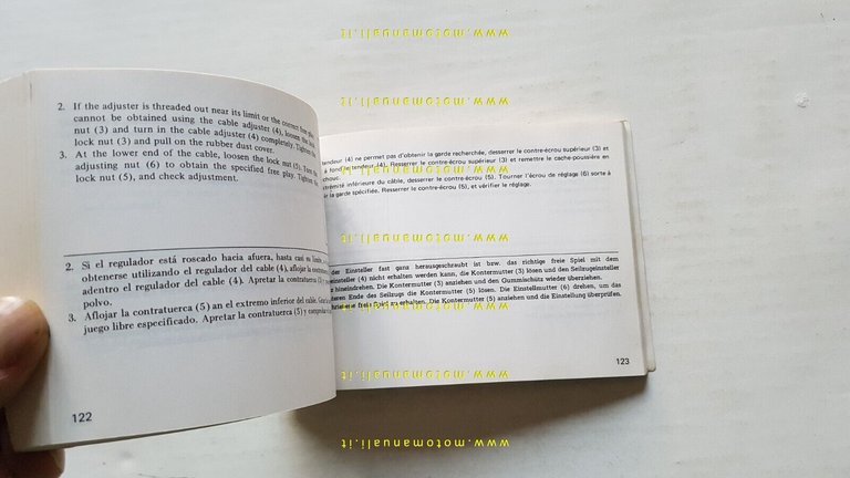 Honda XL 250 R 1981 manuale uso manutenzione originale inglese …