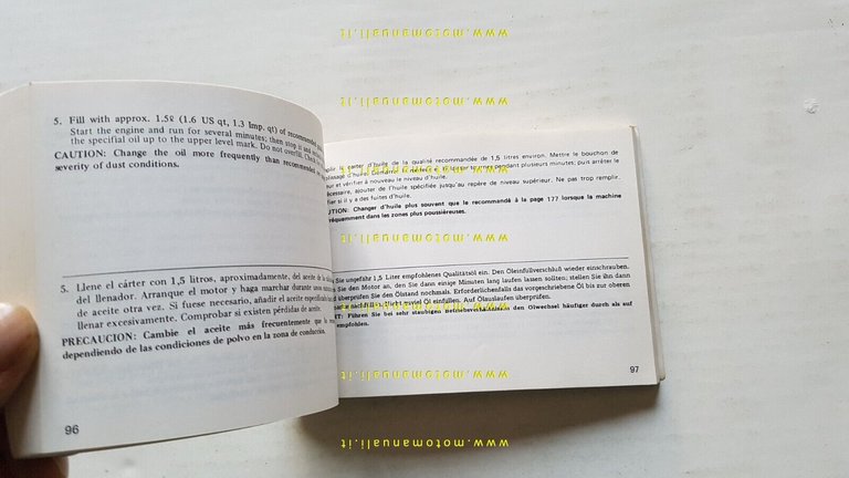 Honda XL 250 R 1981 manuale uso manutenzione originale inglese …