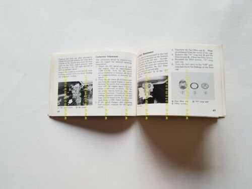 Honda XL 350 1973 manuale uso inglese originale owner's manual …