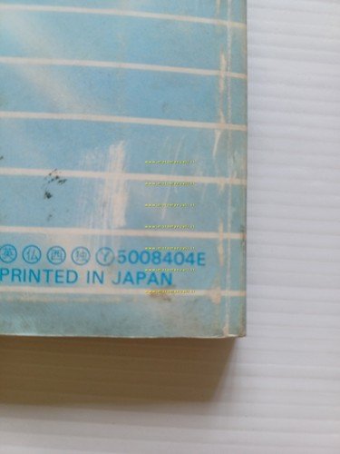 Honda XL 350 R 1984 manuale uso manutenzione inglese originale