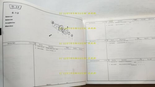 HONDA XL 350 R 1986 catalogo ricambi ORIGINALE Spare Parts …