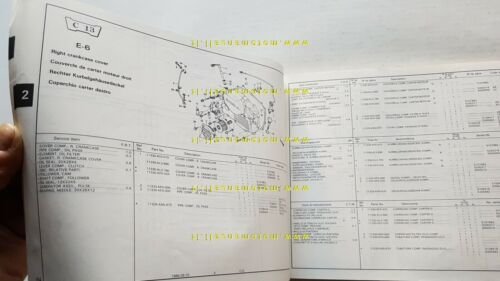 HONDA XL 350 R 1986 catalogo ricambi ORIGINALE Spare Parts …