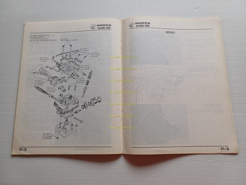 HONDA XL 400 S - XL 500 S 1981 SUPPLEMENTO …