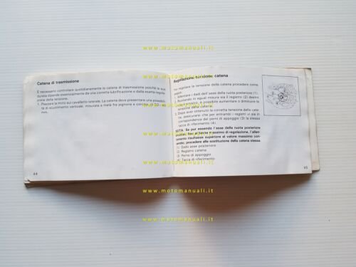 Honda XL 500 R 1982 manuale uso manutenzione ITALIANO originale