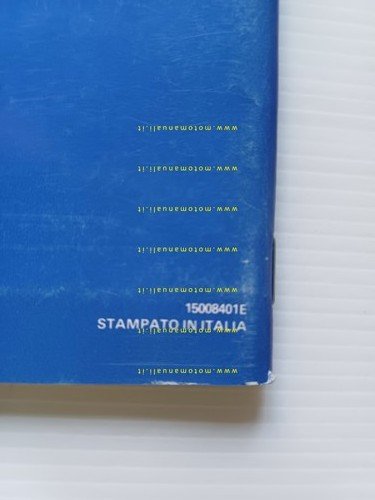 Honda XL 500 R 1984 manuale uso manutenzione originale ITALIANO