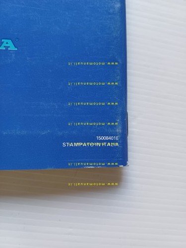 Honda XL 500 R 1984 manuale uso manutenzione originale ITALIANO