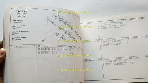 HONDA XL 500 S 1980 catalogo ricambi Enduro ORIGINALE Spare …