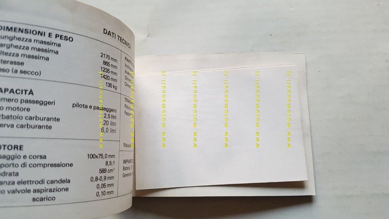 Honda XL 600 L 1984 manuale uso manutenzione originale ITALIANO