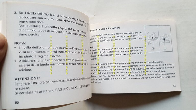 Honda XL 600 L 1984 manuale uso manutenzione originale ITALIANO