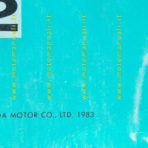 HONDA XL 600 R - L 1983 catalogo ricambi Enduro …