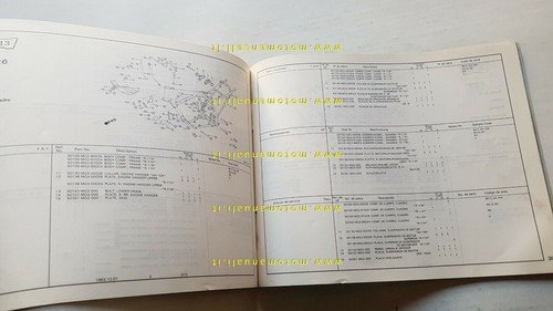 HONDA XL 600 R - L 1983 catalogo ricambi Enduro …