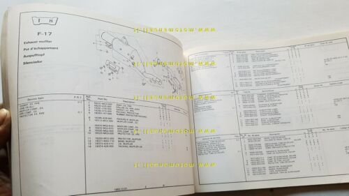HONDA XL 600 R - L 1983 catalogo ricambi Enduro …