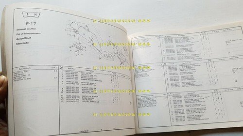 HONDA XL 600 R - L 1983 catalogo ricambi Enduro …
