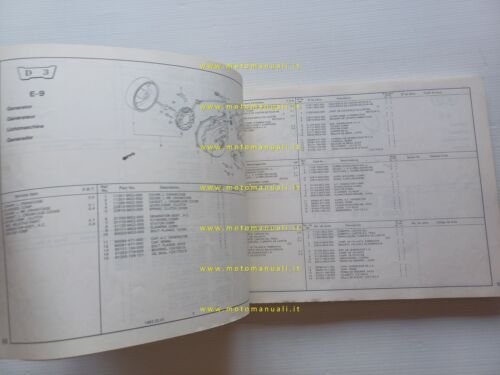 HONDA XL 600 R - XL 600 L 1983 catalogo …