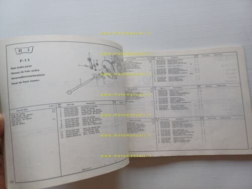 HONDA XL 600 R - XL 600 L 1983 catalogo …