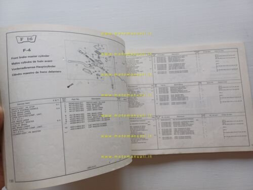 HONDA XL 600 R - XL 600 L 1983 catalogo …