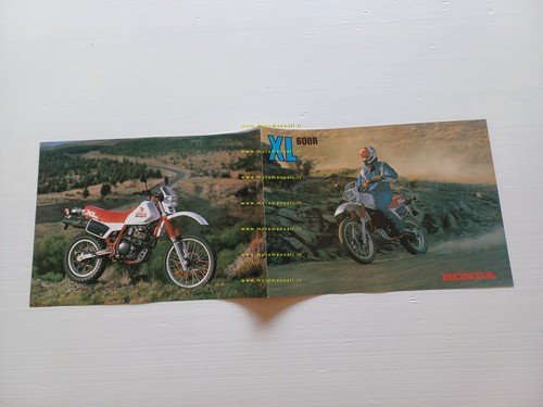Honda XL 600 R 1985 depliant ITALIANO originale