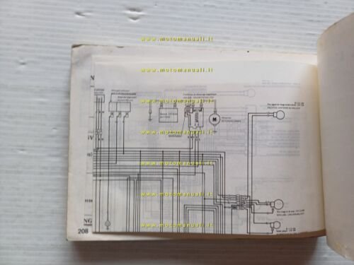 Honda XL 600 RM 1985 manuale uso manutenzione italiano originale