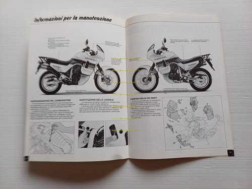 Honda XL 600 V Transalp 1986 presentazione rete vendita depliant …