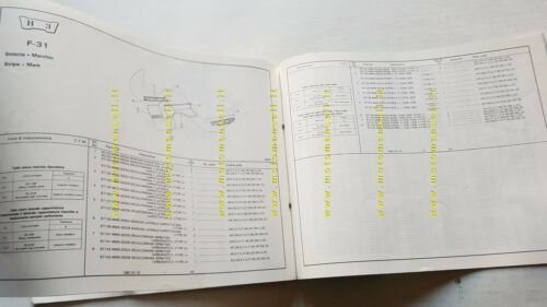 HONDA XL 600 V TRANSALP 1987 catalogo ricambi ORIGINALE Spare …