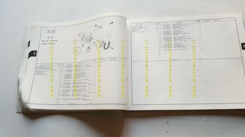 HONDA XL 600 V TRANSALP 1987 catalogo ricambi ORIGINALE Spare …