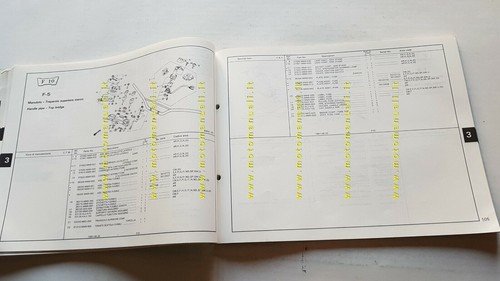 HONDA XL 600 V TRANSALP 1987 catalogo ricambi ORIGINALE Spare …