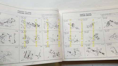 HONDA XL 600 V TRANSALP 1987 catalogo ricambi ORIGINALE Spare …