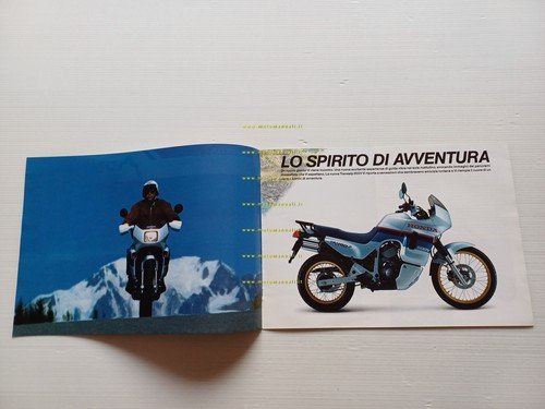 Honda XL 600 V Transalp 1987 depliant italiano originale