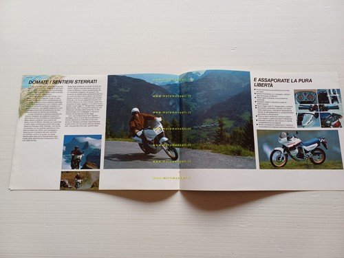 Honda XL 600 V Transalp 1987 depliant italiano originale