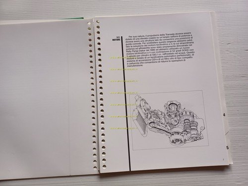 Honda XL 600 V Transalp 1987 presentazione cartella stampa italiano …