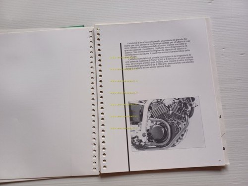 Honda XL 600 V Transalp 1987 presentazione cartella stampa italiano …