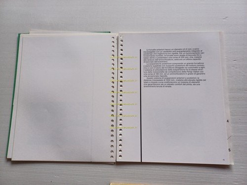 Honda XL 600 V Transalp 1987 presentazione cartella stampa italiano …