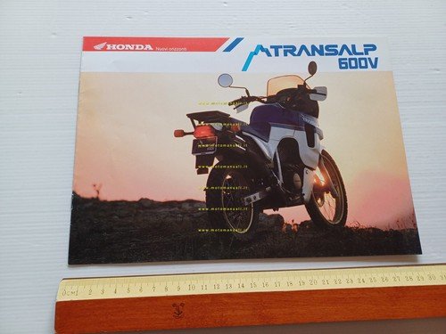 Honda XL 600 V Transalp 1989 depliant italiano originale moto …