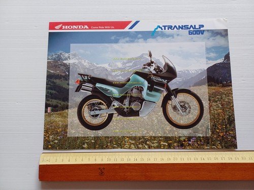 Honda XL 600 V Transalp depliant italiano originale