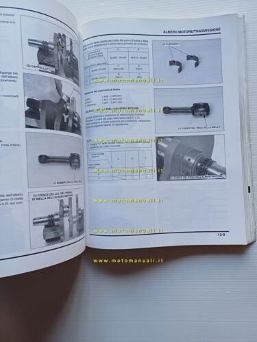 HONDA XL 650 V Transalp 2000 manuale officina ITALIANO originale