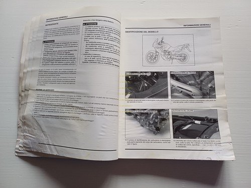 HONDA XL 650 V Transalp 2000 manuale officina riparazione originale …