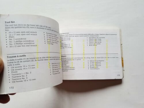 HONDA XLV 600 Transalp 1986 manuale uso manutenzione ITALIANO moto …