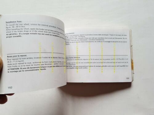 HONDA XLV 600 Transalp 1986 manuale uso manutenzione ITALIANO moto …