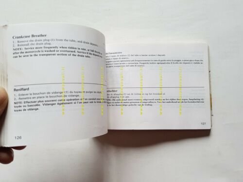 HONDA XLV 600 Transalp 1986 manuale uso manutenzione ITALIANO moto …