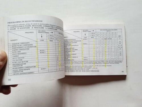 HONDA XLV 600 Transalp 1986 manuale uso manutenzione ITALIANO moto …