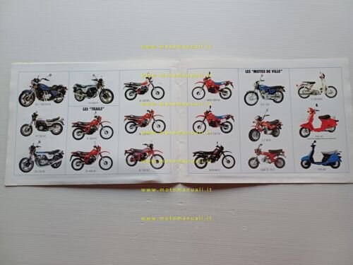 Honda XLV 750 + produzione modelli 1983 depliant francese originale