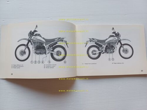 Honda XLV 750 R 1983 manuale uso manutenzione libretto originale …