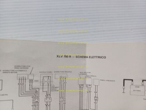 Honda XLV 750 R 1983 manuale uso manutenzione libretto originale …