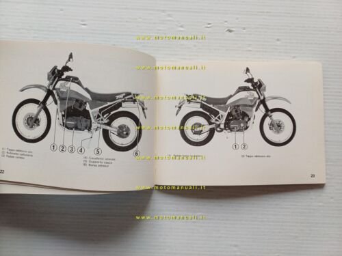 Honda XLV 750 R 1984 manuale uso manutenzione libretto originale …