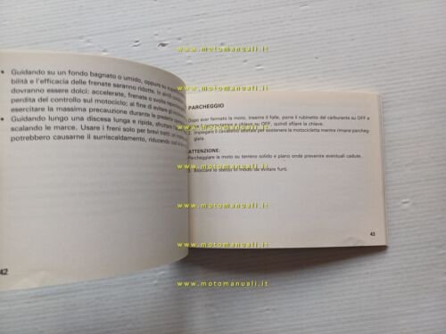 Honda XLV 750 R 1984 manuale uso manutenzione libretto originale …